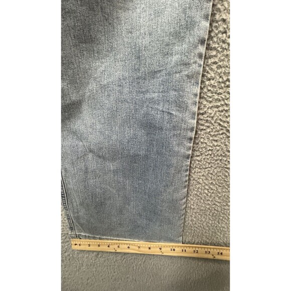 Jessica Simpson Jeans Wonens 16/33 Blue Cargo Wide Leg Dance The Night A… - Picture 5 of 14